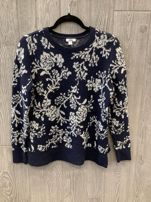 Sweater By Croft And Barrow In Blue, Size: S