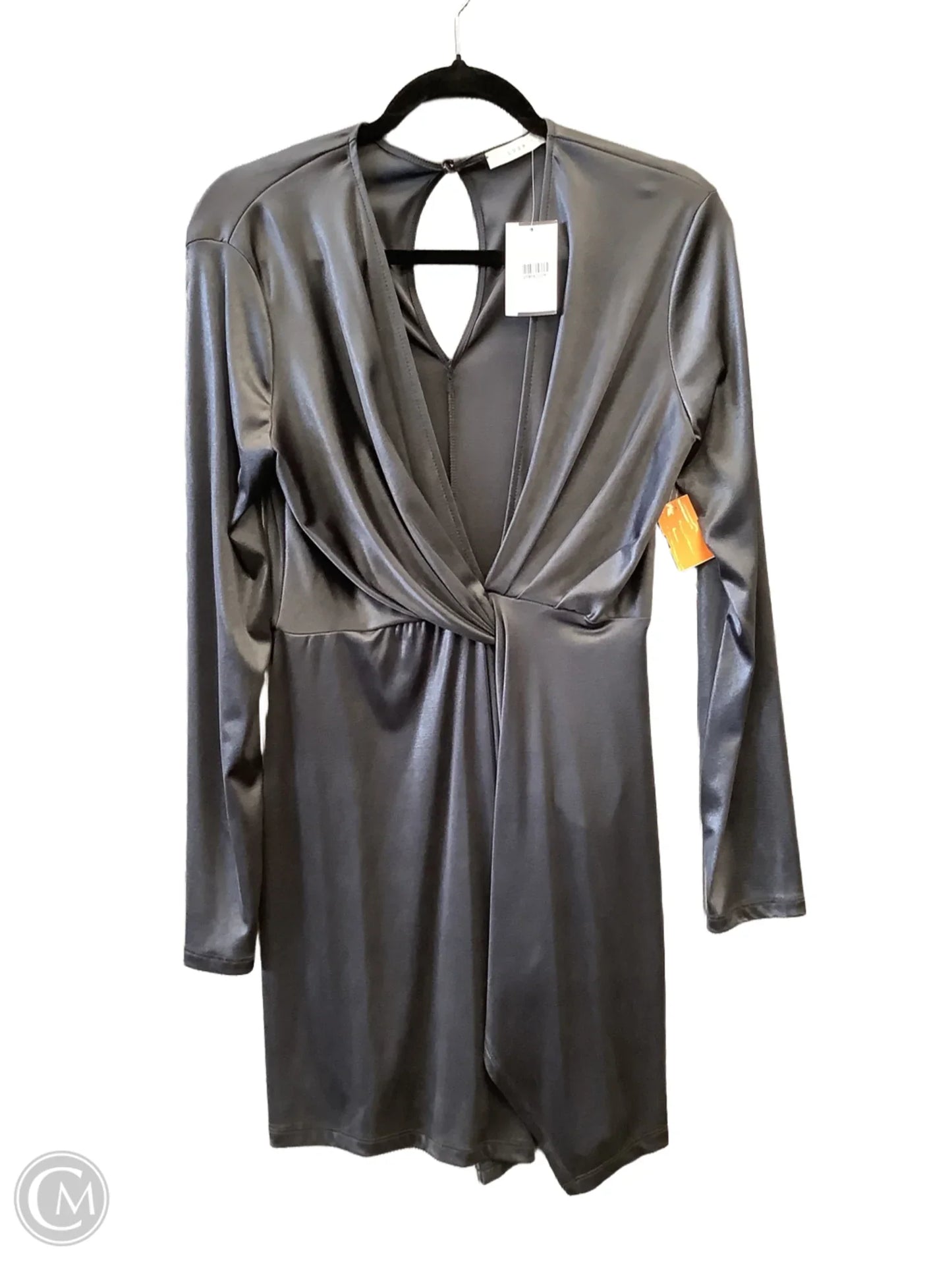 Dress Casual Midi By Lush In Grey, Size: M