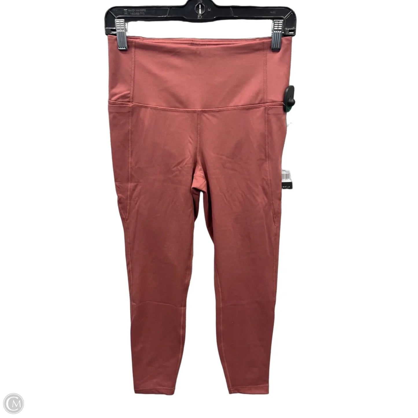 Athletic Leggings By Yogalicious In Orange, Size: M