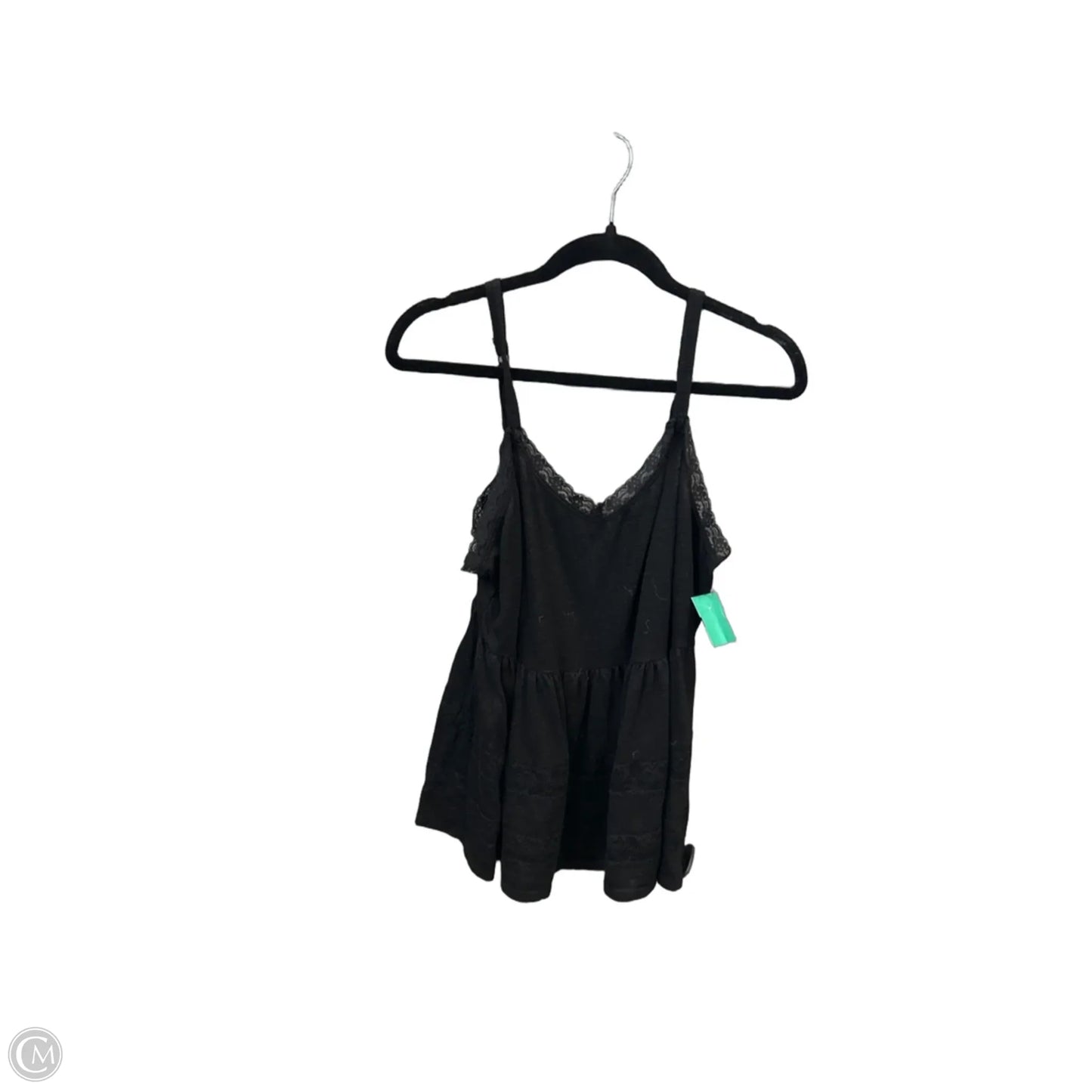Top Sleeveless By Torrid In Black, Size: 2x