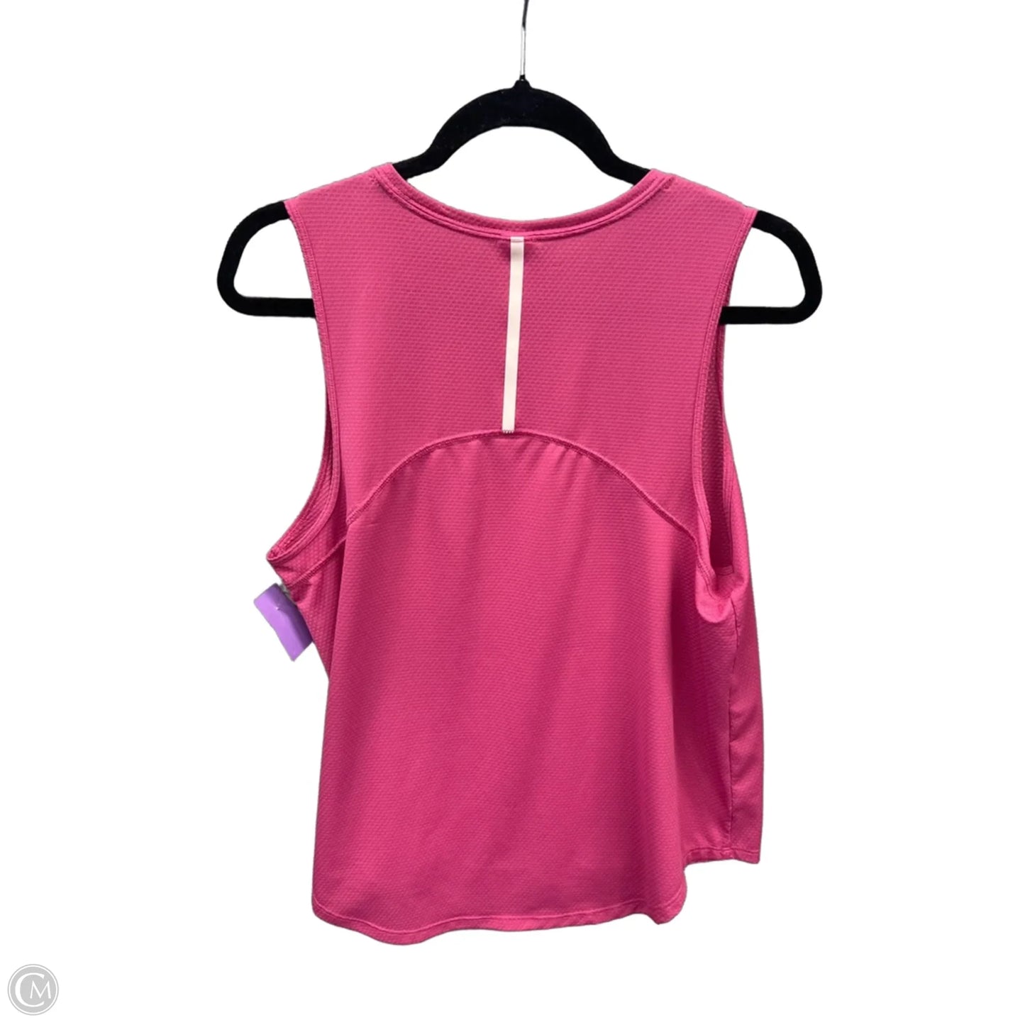 Athletic Tank Top By Tek Gear In Pink, Size: L