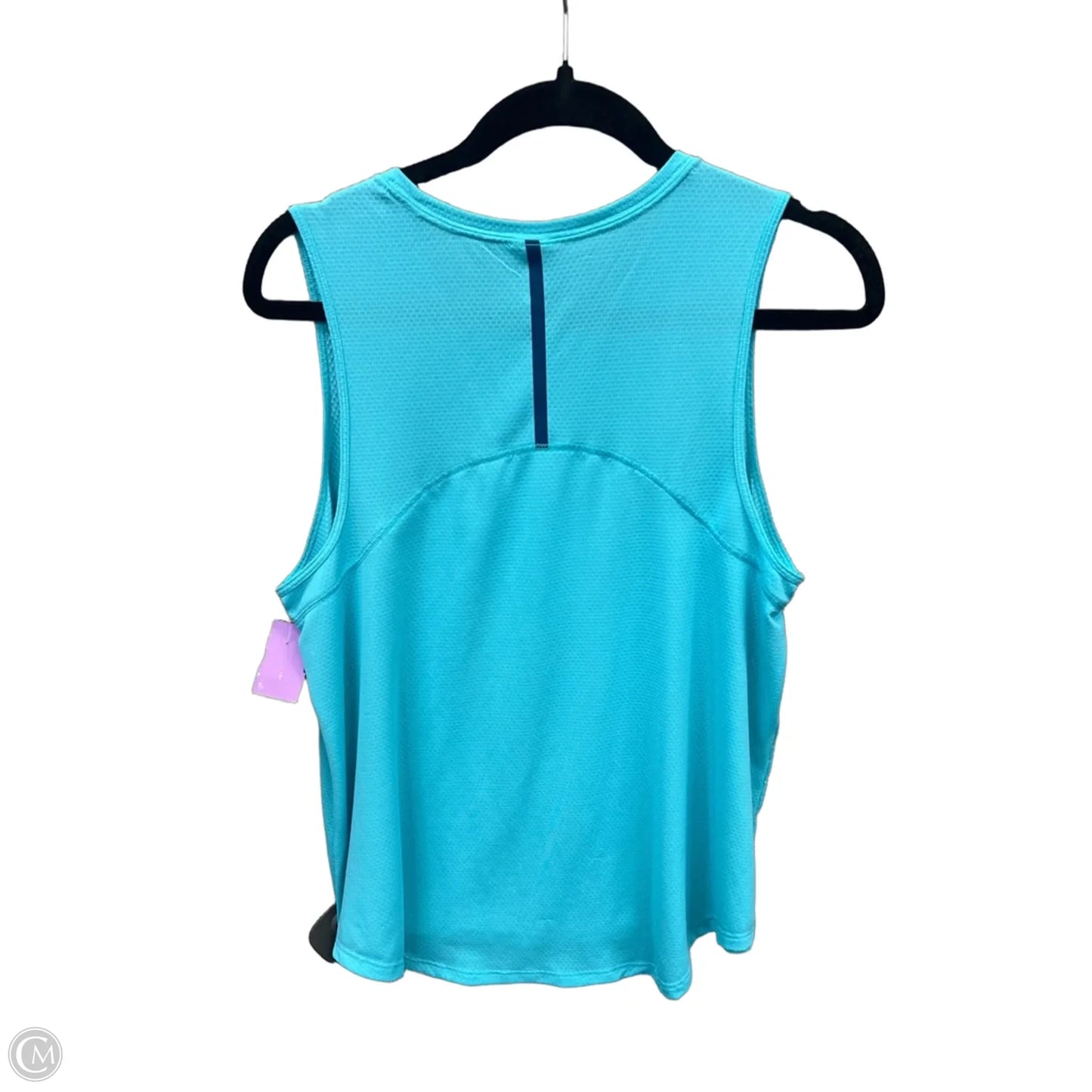 Athletic Tank Top By Tek Gear In Blue, Size: L