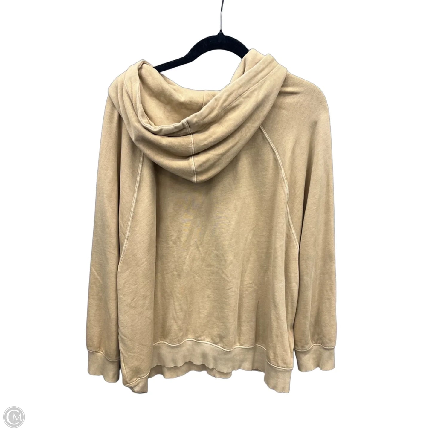 Sweatshirt Hoodie By Old Navy In Beige, Size: Xl