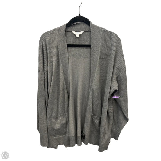 Cardigan By Time And Tru In Grey, Size: Xxl