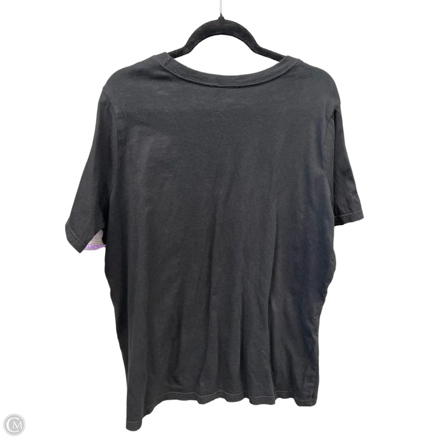 Top Short Sleeve By Adidas In Black, Size: 3x