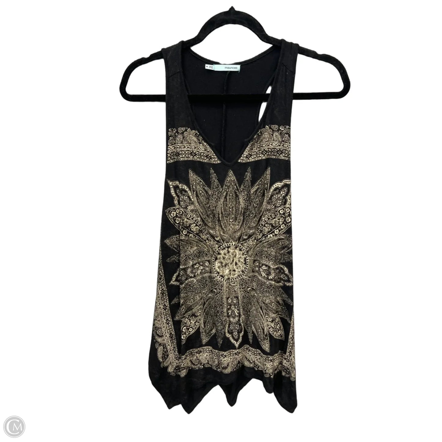 Top Sleeveless By Maurices In Black, Size: M