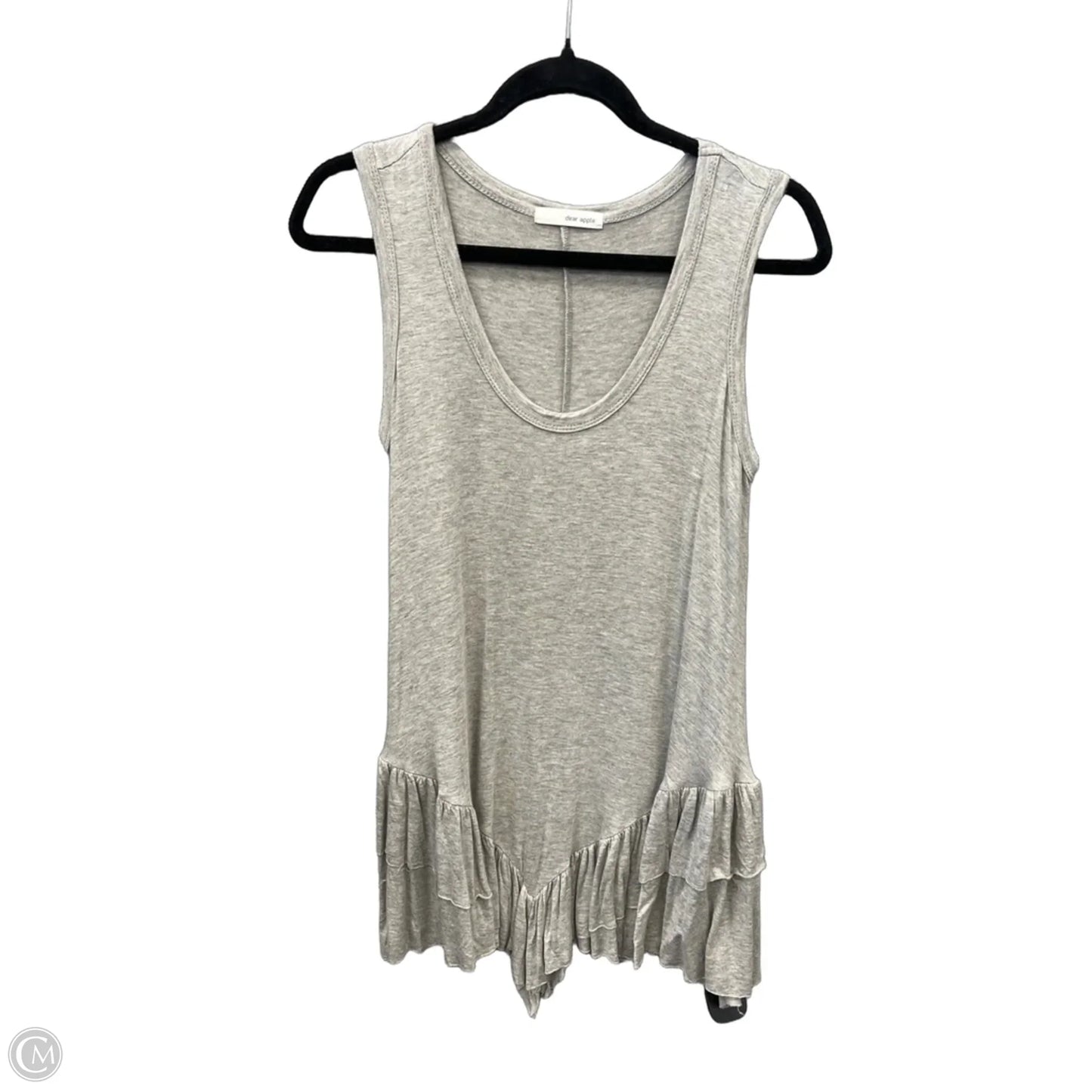 Top Sleeveless By Clothes Mentor In Grey, Size: S
