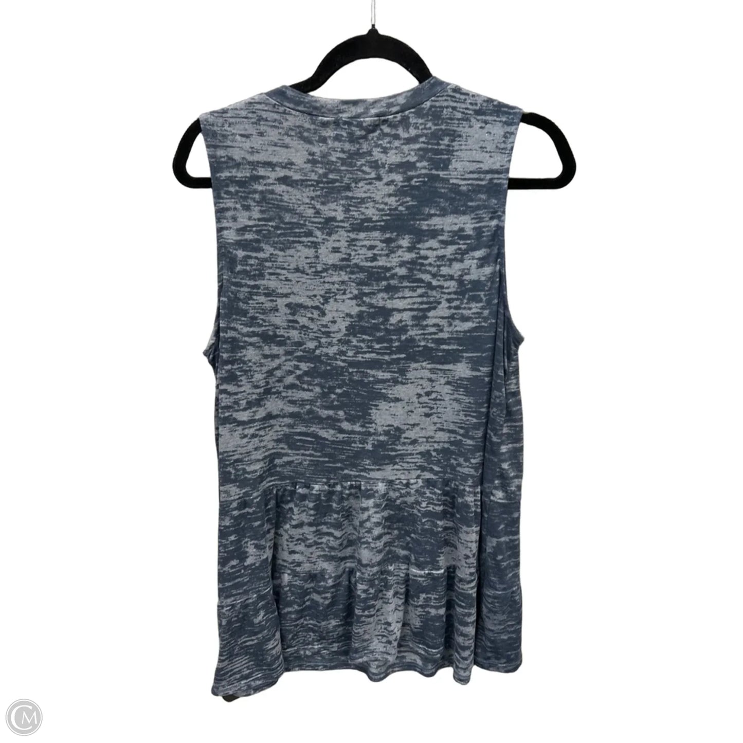 Top Sleeveless By Cotton Bleu In Blue, Size: M