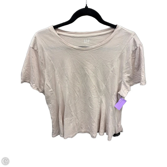 Top Short Sleeve By Gap In Pink, Size: Xl
