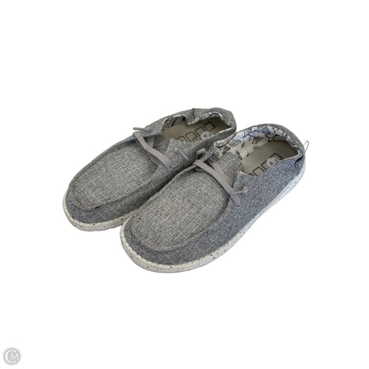Shoes Sneakers By Hey Dude In Grey, Size: 11