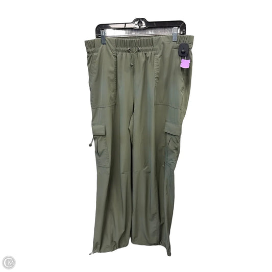 Athletic Pants By Avia In Green, Size: L