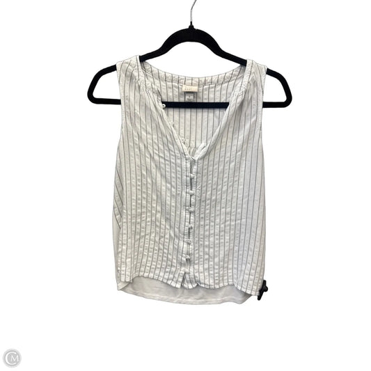 Top Sleeveless By A New Day In Striped Pattern, Size: S