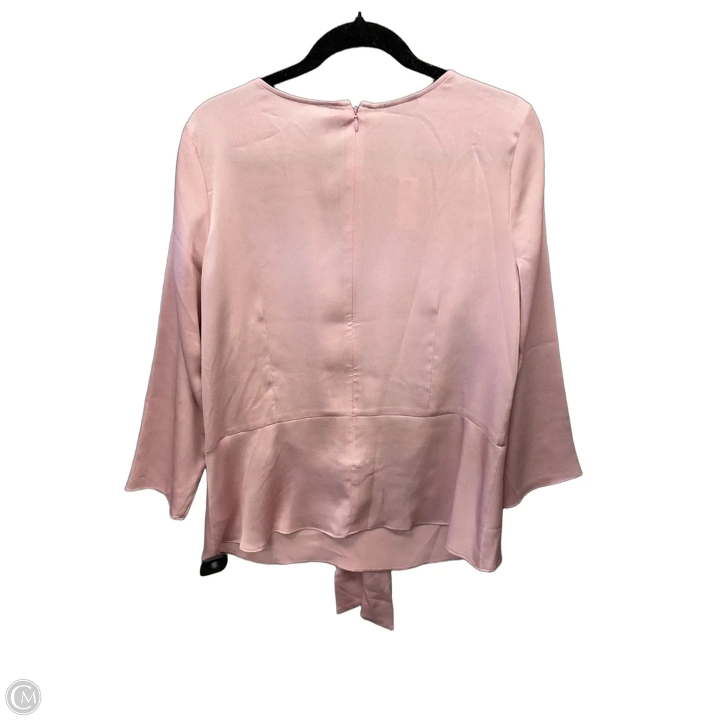 Top Long Sleeve By Talbots In Pink, Size: L