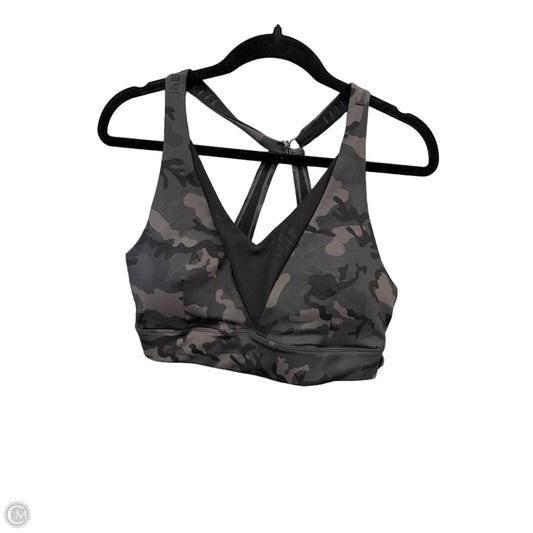 Athletic Bra By Clothes Mentor In Black, Size: 1x