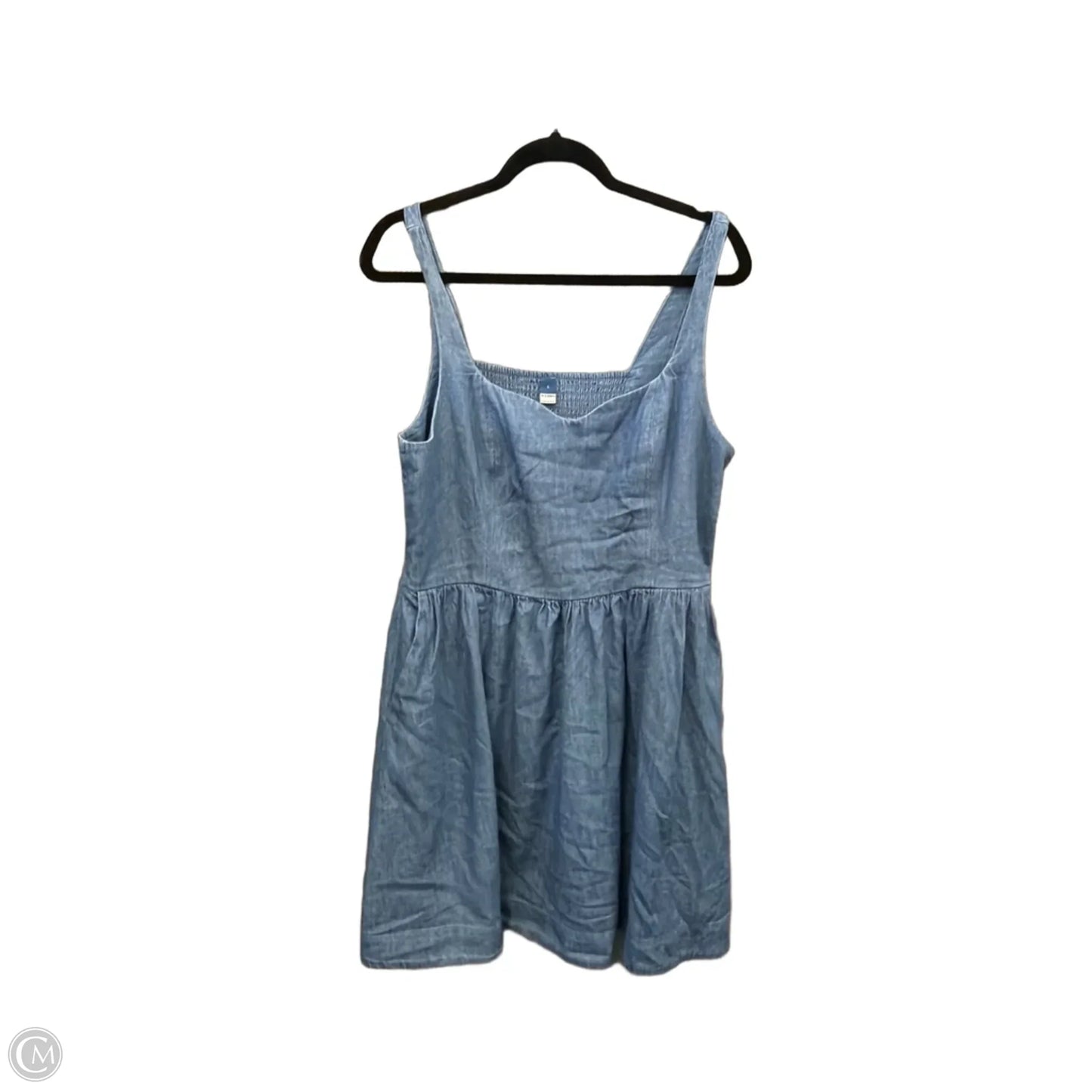 Dress Casual Midi By Old Navy In Blue, Size: L