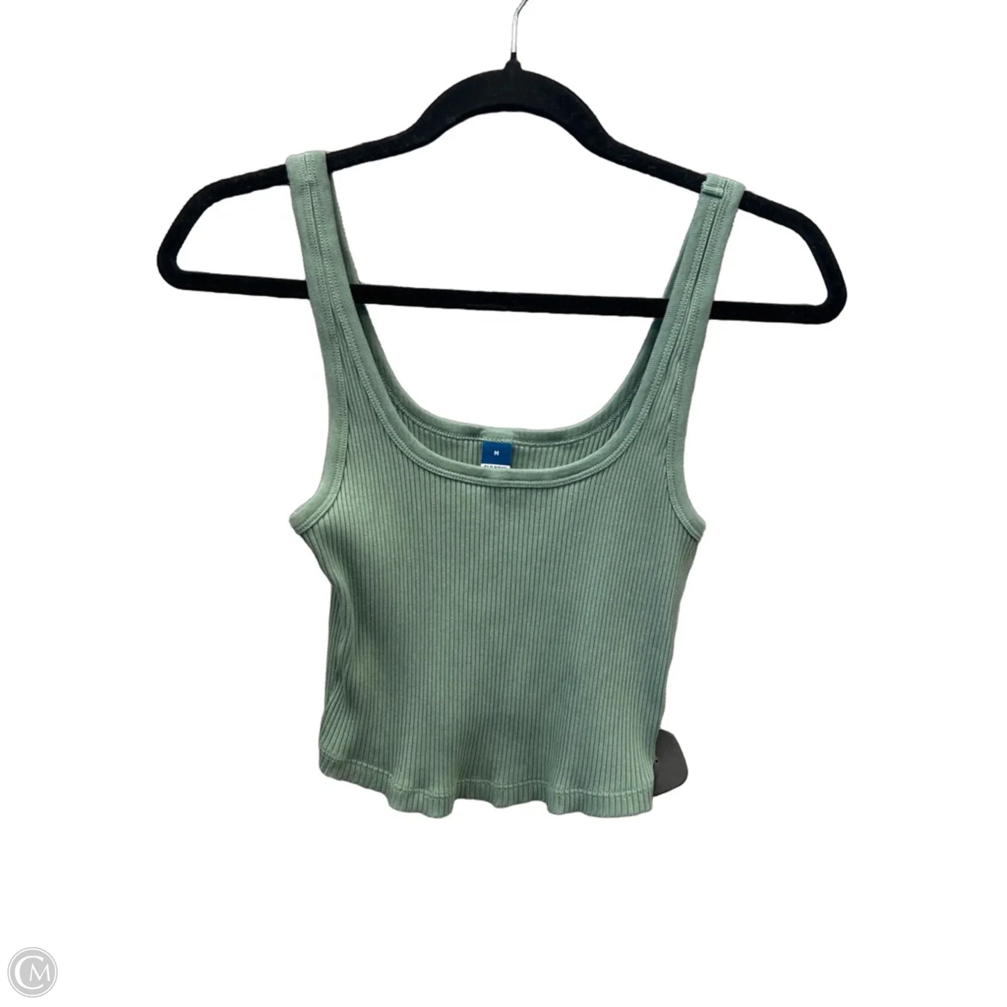 Top Sleeveless By Old Navy In Green, Size: M