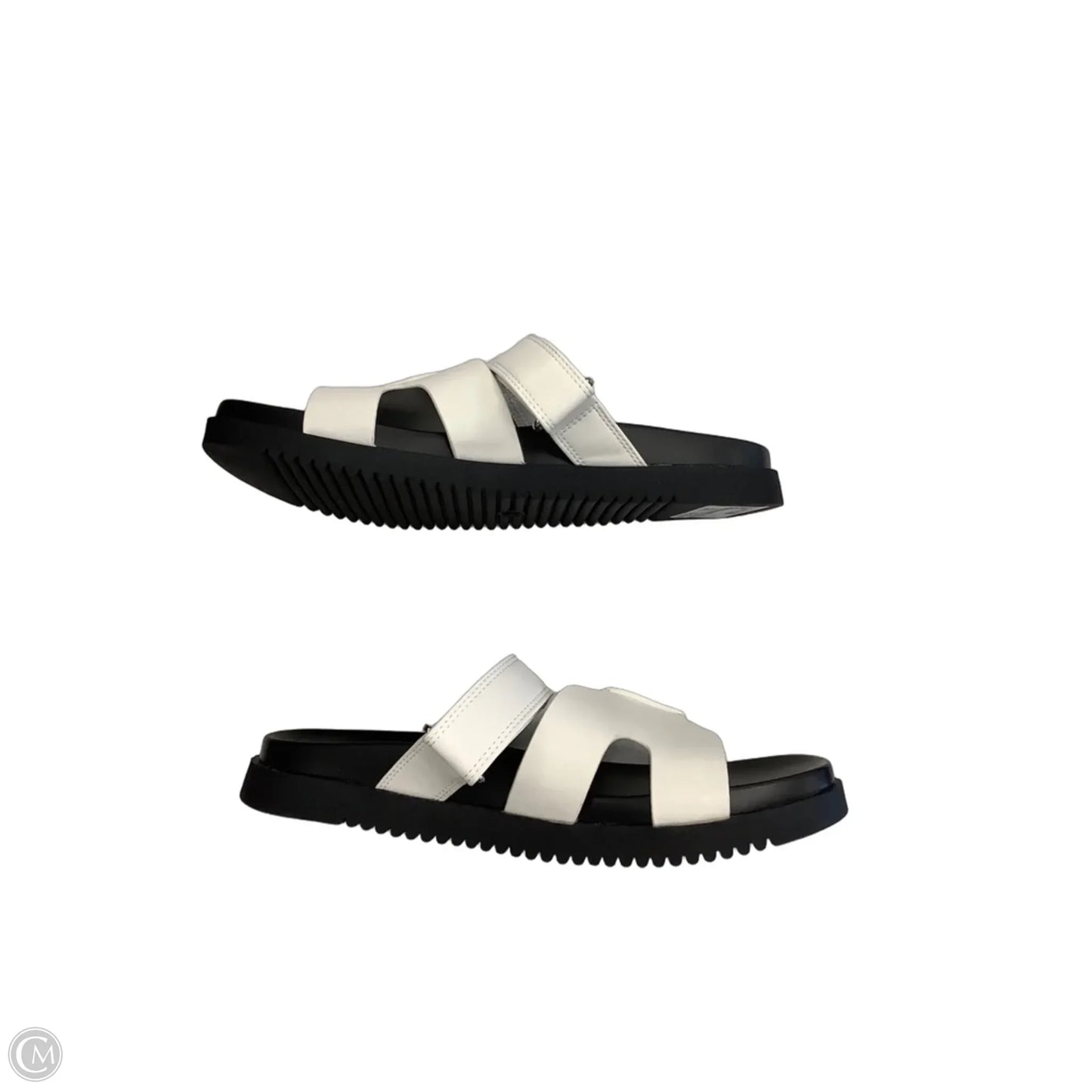 Sandals Flats By Wild Fable In White, Size: 9