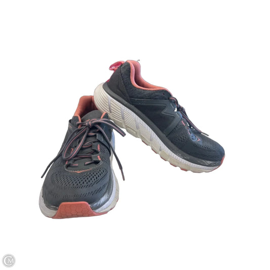 Shoes Athletic By Hoka In Grey, Size: 8.5