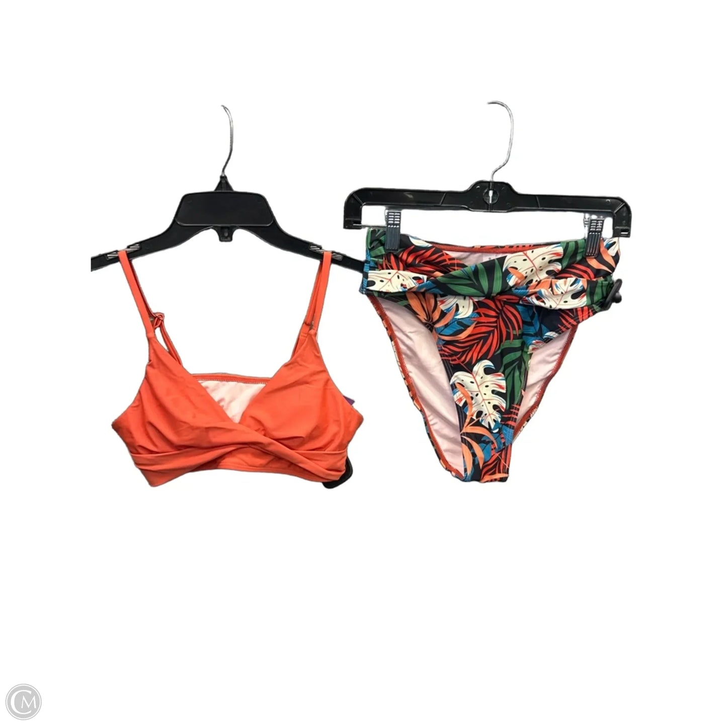 Swimsuit 2pc By Clothes Mentor In Orange, Size: S