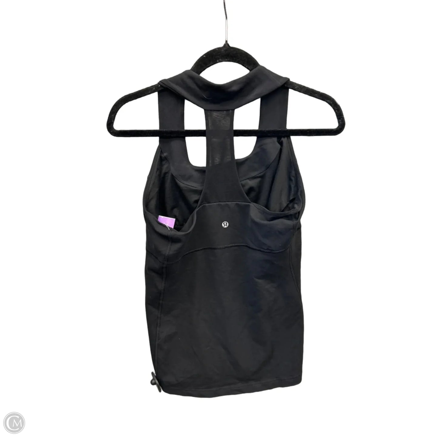 Athletic Tank Top By Lululemon In Black, Size: L