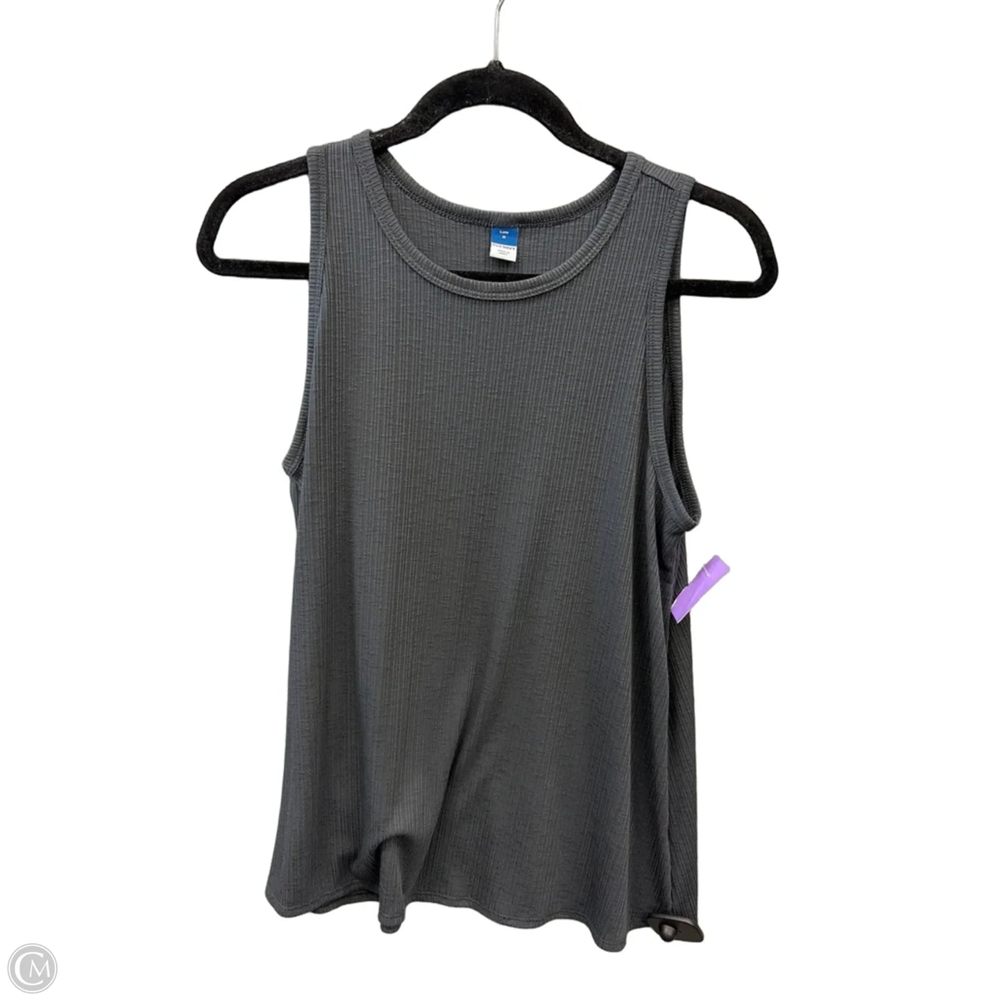 Top Sleeveless By Old Navy In Grey, Size: M