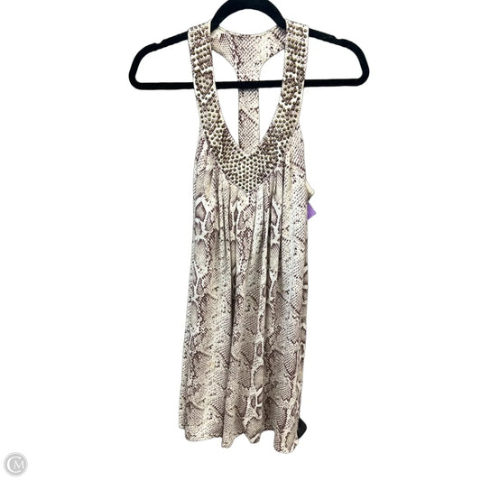 Dress Casual Short By Clothes Mentor In Snakeskin Print, Size: M