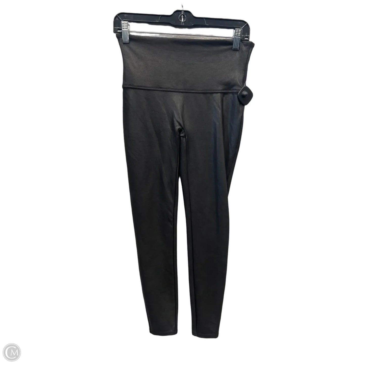 Athletic Leggings By Spanx In Grey, Size: L