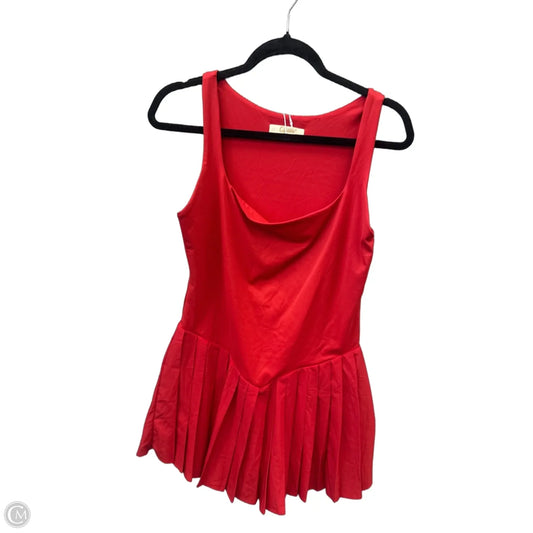 Athletic Dress By Clothes Mentor In Red, Size: L