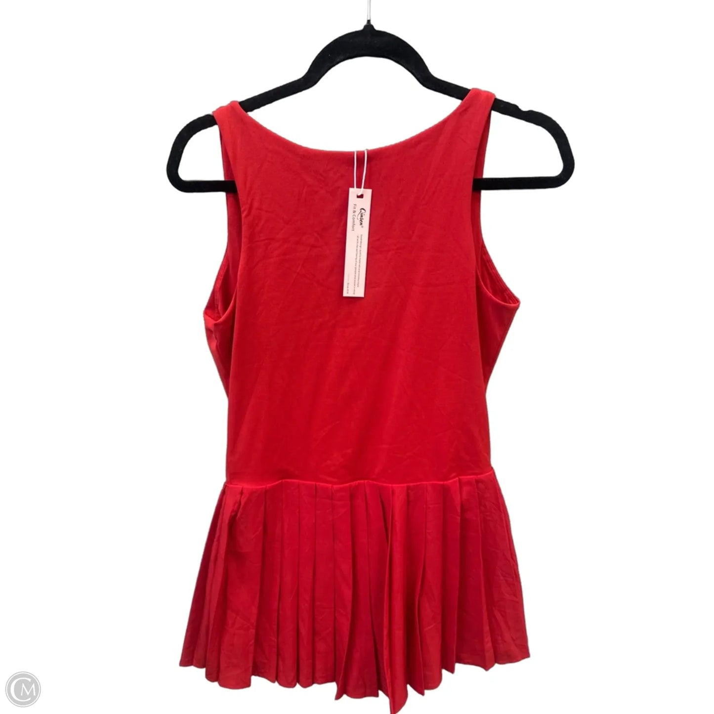 Athletic Dress By Clothes Mentor In Red, Size: L