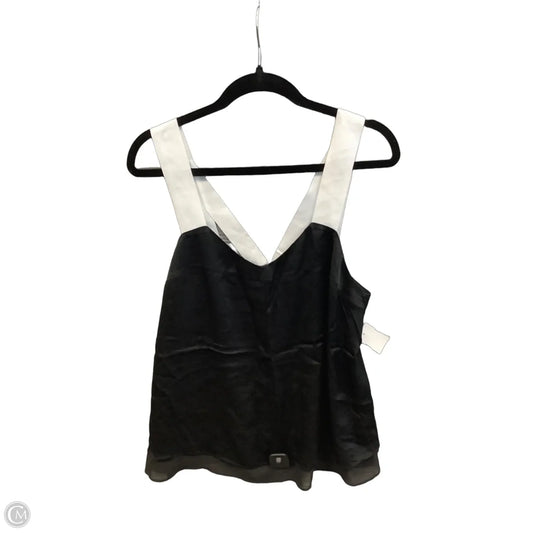 Top Sleeveless By Banana Republic In Black, Size: M