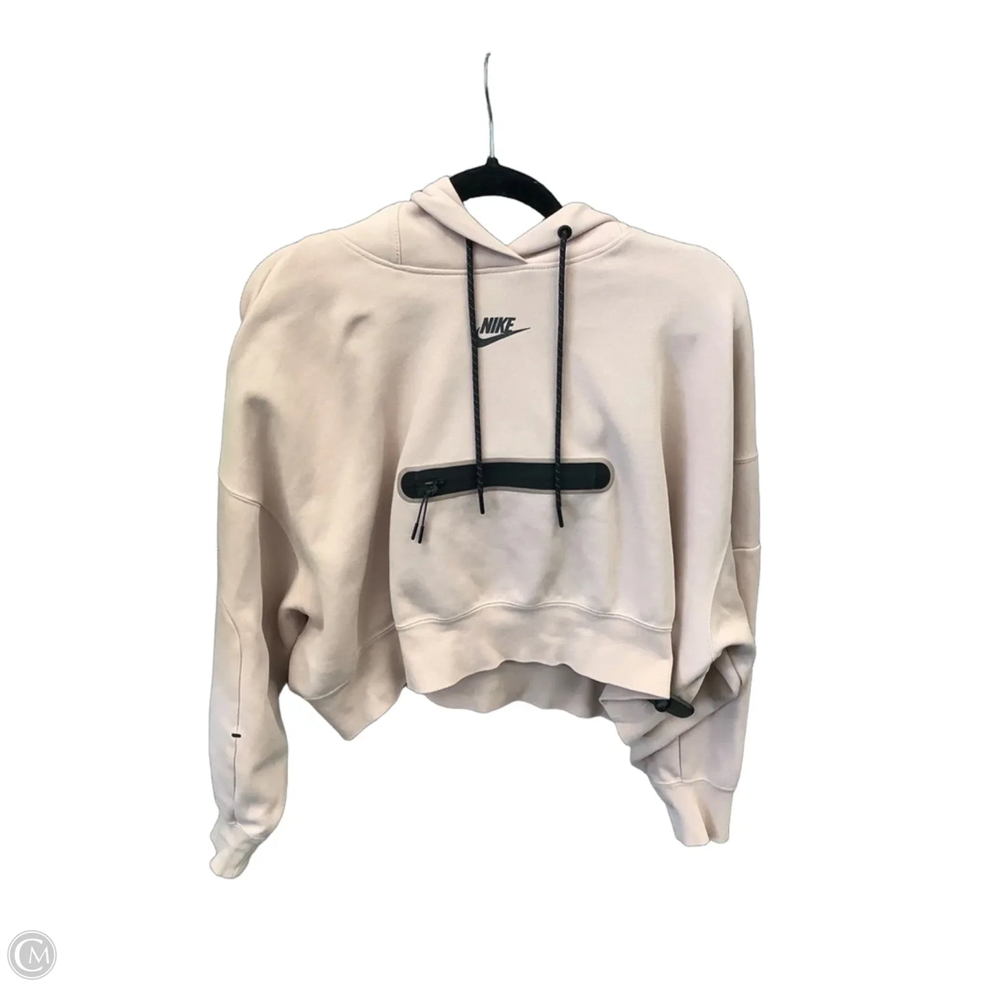 Athletic Sweatshirt Hoodie By Nike Apparel In Pink, Size: S