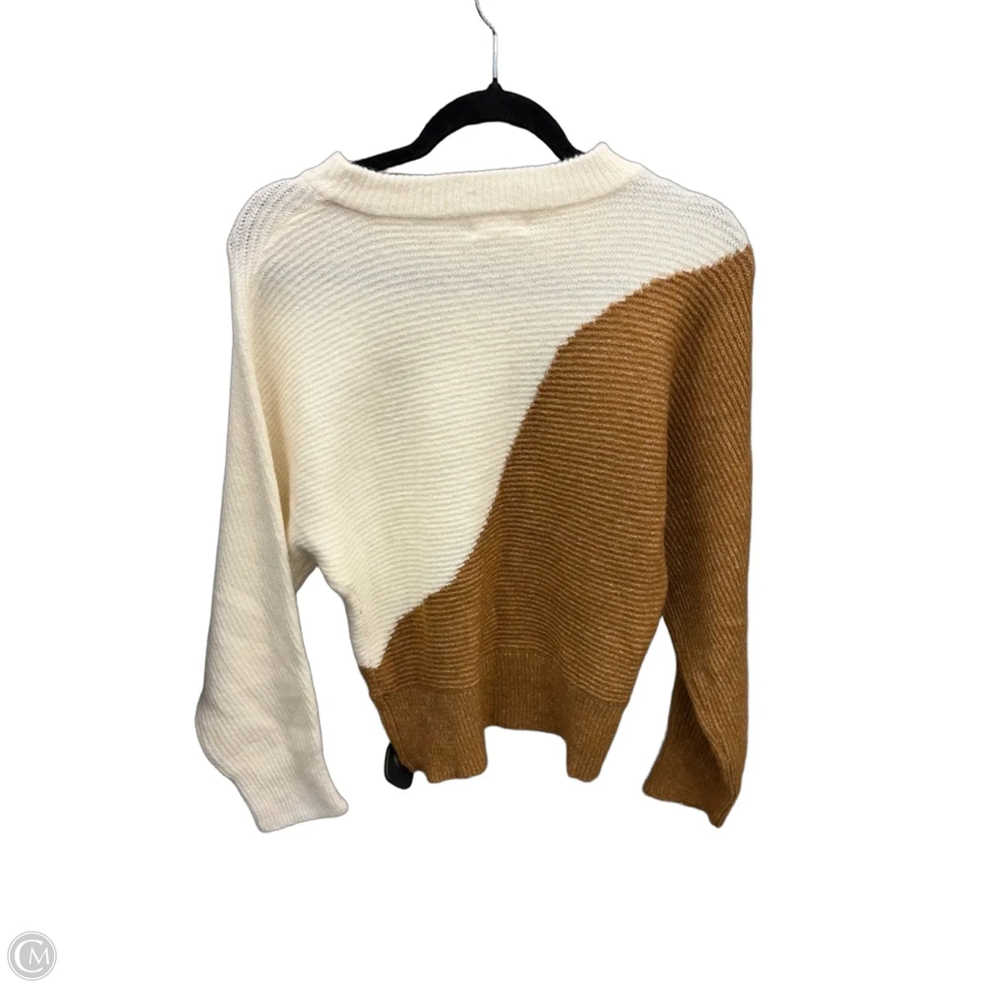 Sweater By Blu Pepper In Cream, Size: S