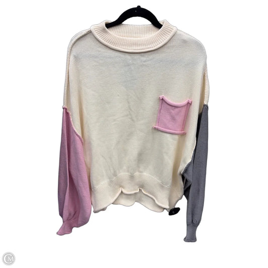 Sweater By Pol In Cream, Size: S