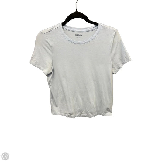Top Short Sleeve Basic By Old Navy In Blue, Size: M