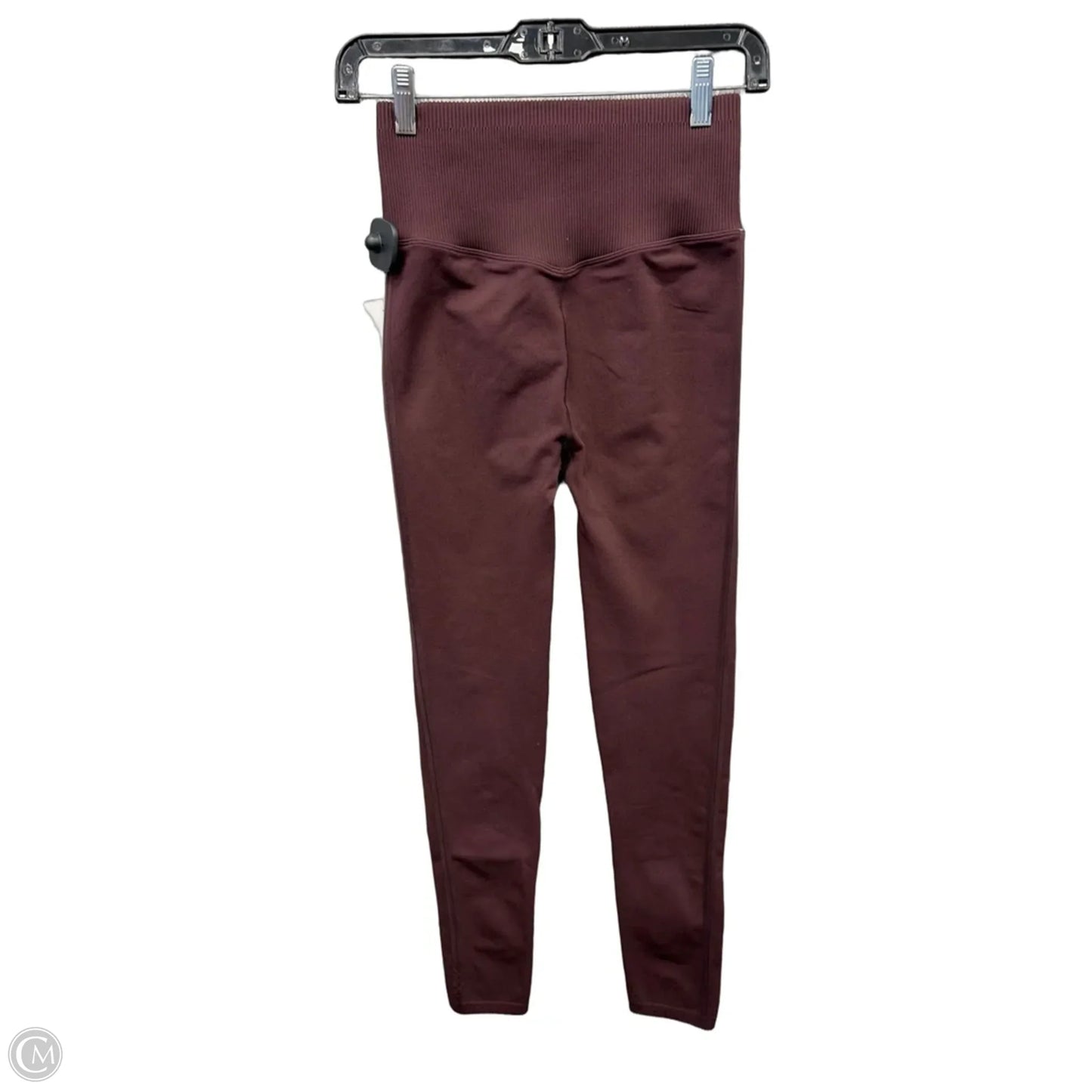 Athletic Leggings By Clothes Mentor In Maroon, Size: S
