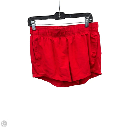 Athletic Shorts By Athletic Works In Red, Size: M