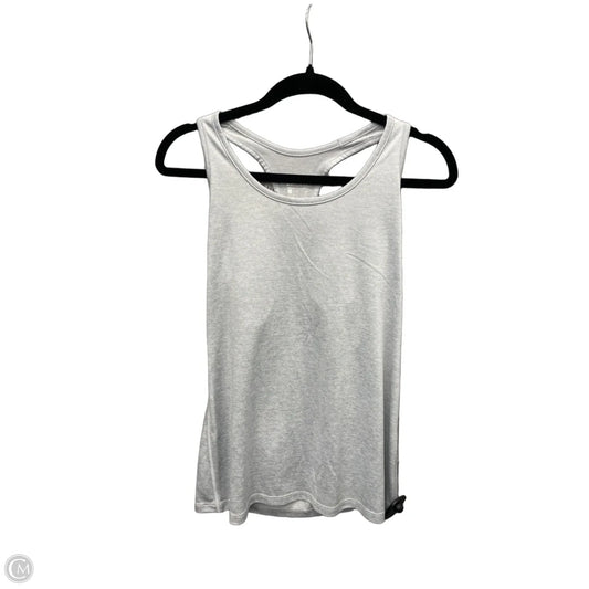 Athletic Tank Top By Nike Apparel In Grey, Size: M