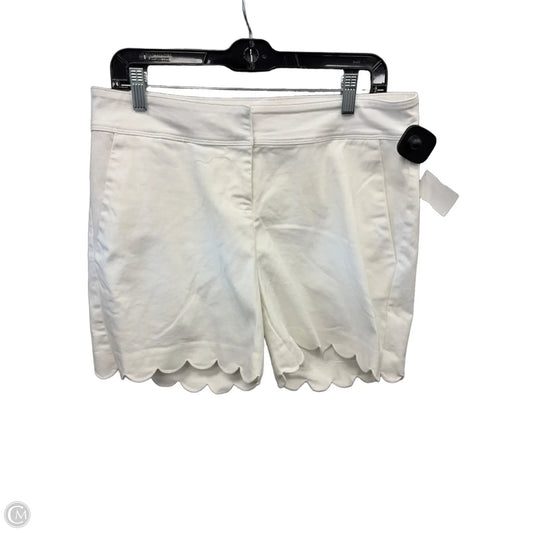 Shorts By Isaac Mizrahi In White, Size: 12