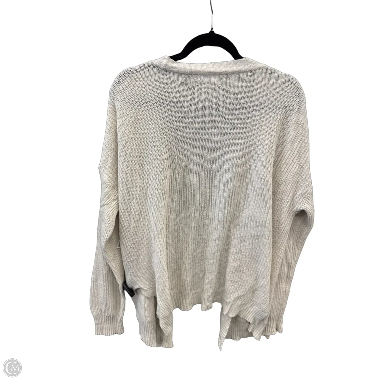 Cardigan By American Eagle In Cream, Size: M