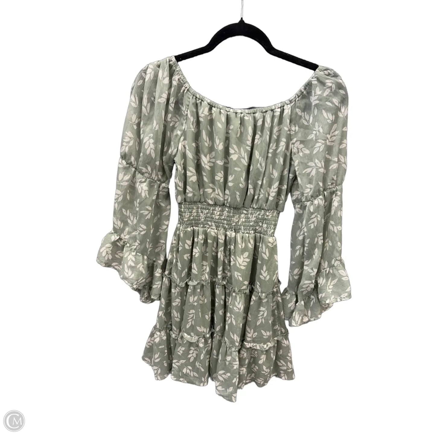 Dress Casual Short By Blush In Green, Size: S
