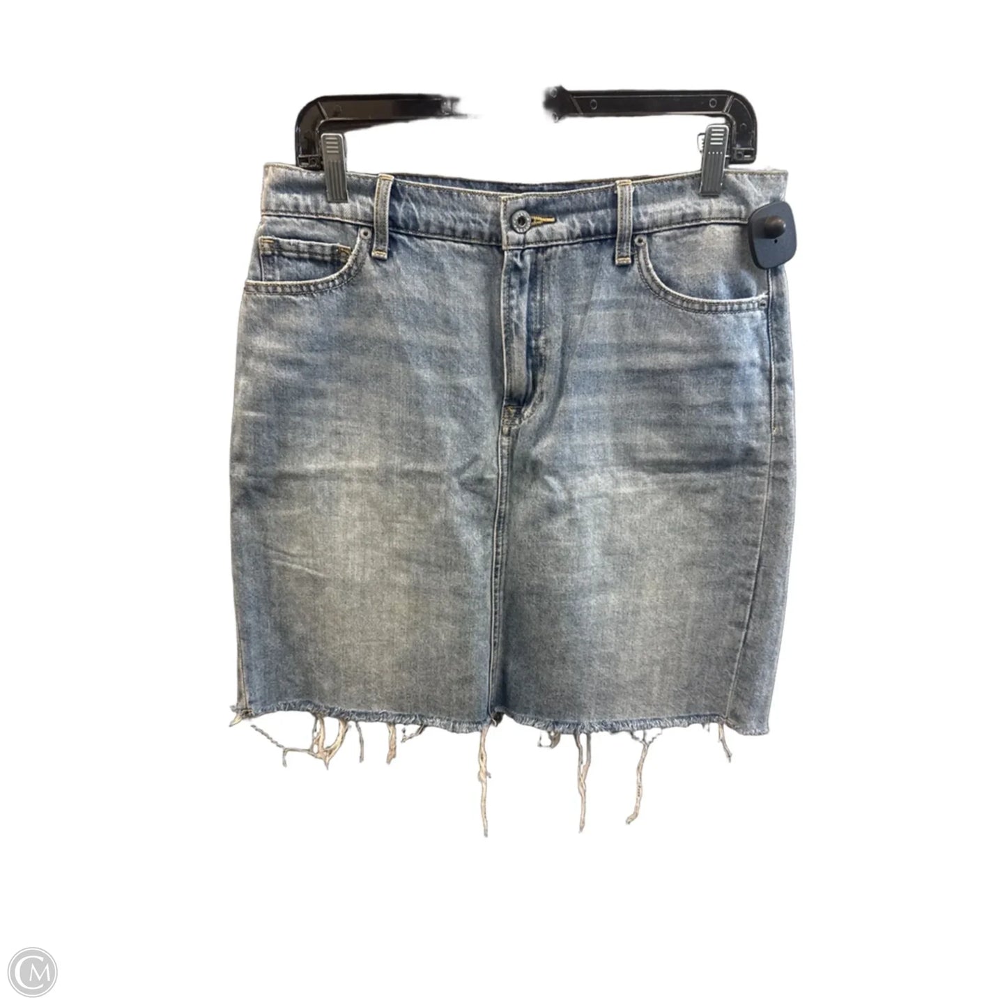 Skirt Mini & Short By Lucky Brand In Blue Denim, Size: 10