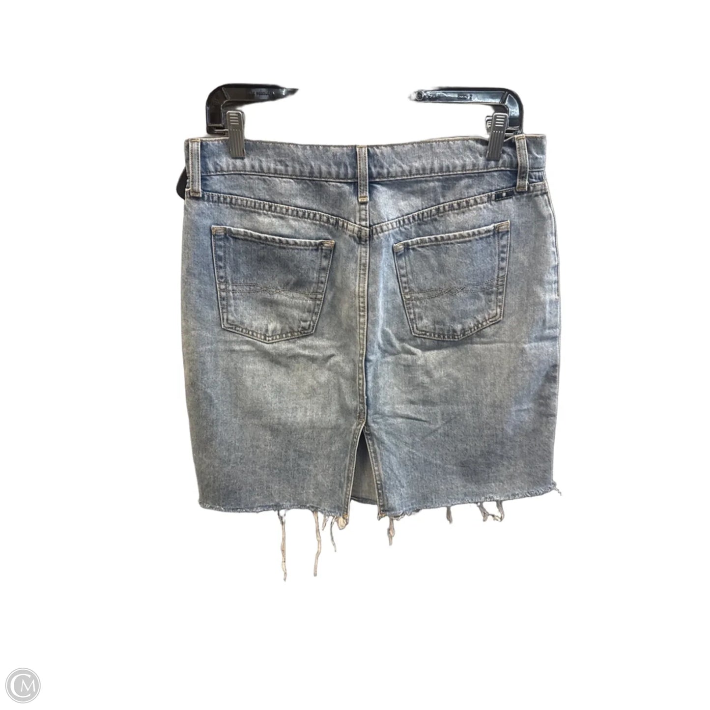 Skirt Mini & Short By Lucky Brand In Blue Denim, Size: 10