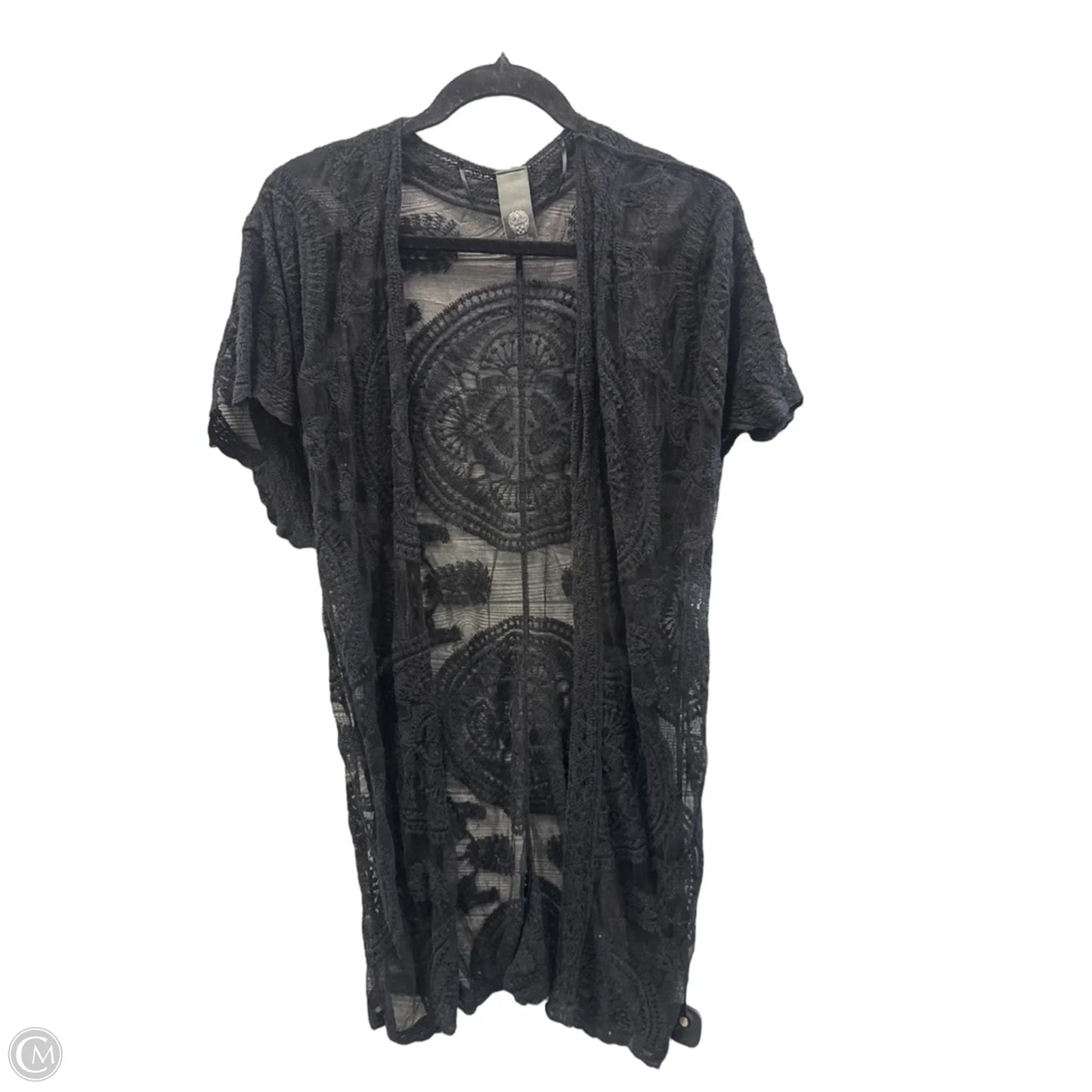 Kimono By Vince Camuto In Black, Size: Osfm