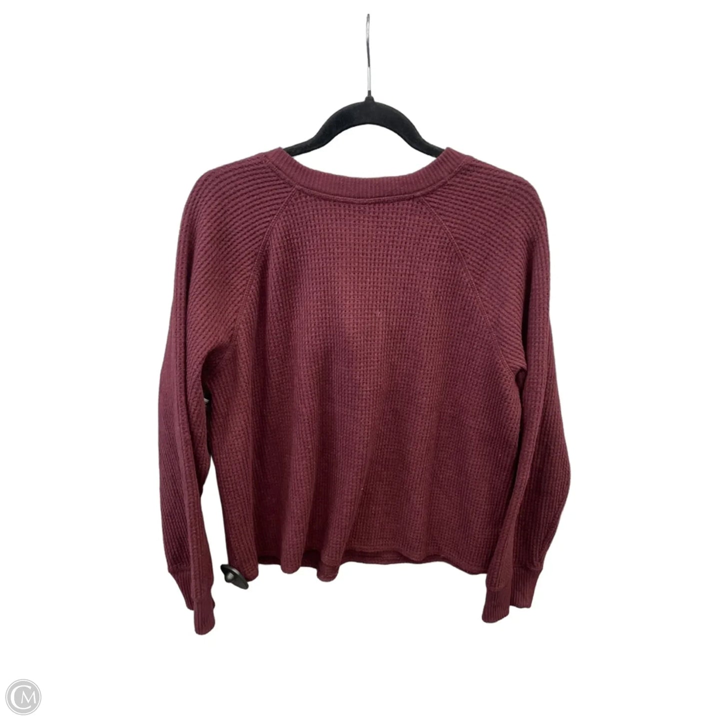 Top Long Sleeve By Old Navy In Maroon, Size: L