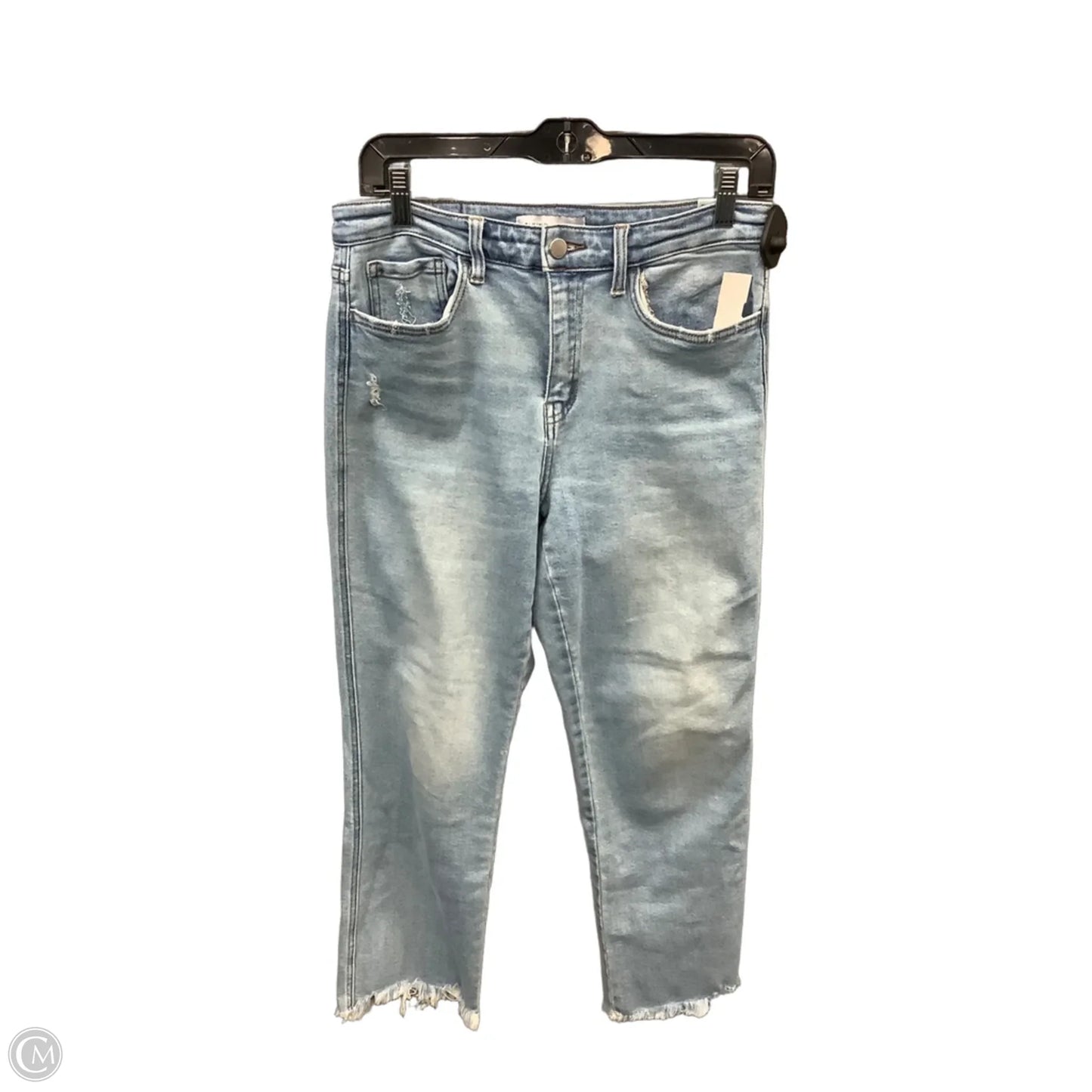 Jeans Straight By Flying Monkey In Blue Denim, Size: 8