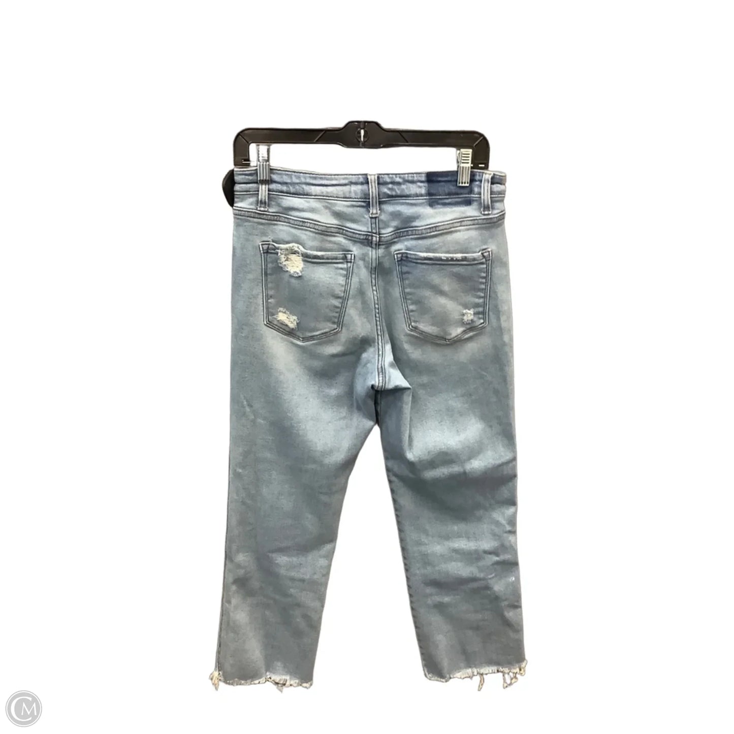 Jeans Straight By Flying Monkey In Blue Denim, Size: 8