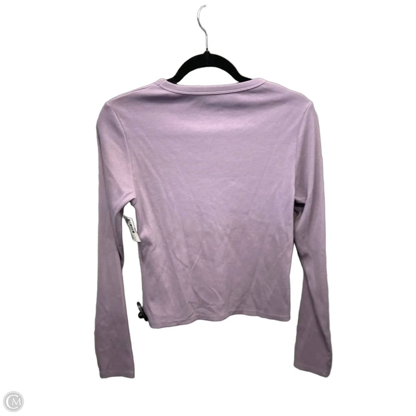 Top Long Sleeve By Under Armour In Purple, Size: L