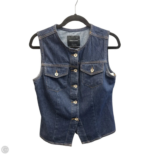 Vest Other By Sanctuary In Blue Denim, Size: Small