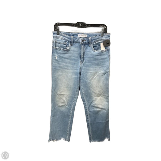 Jeans Straight By Flying Monkey In Blue Denim, Size: 8
