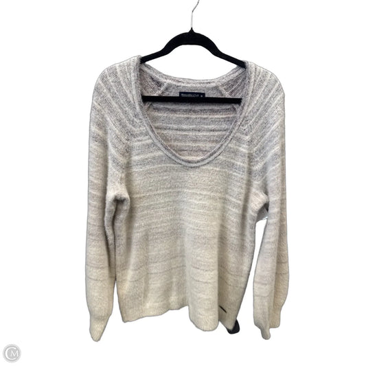 Sweater By Abercrombie And Fitch In Cream, Size: Xl